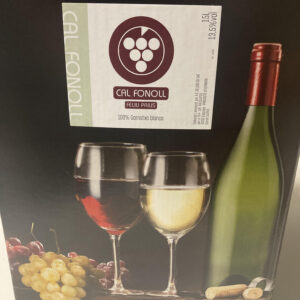 Vino de Mesa Cal FONOLL Blanco Bag in Box 15L