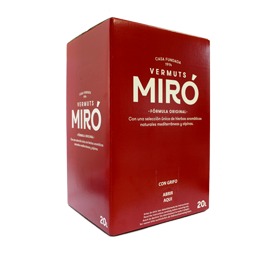 Vermut MIRÓ Rojo Bag in Box 20L